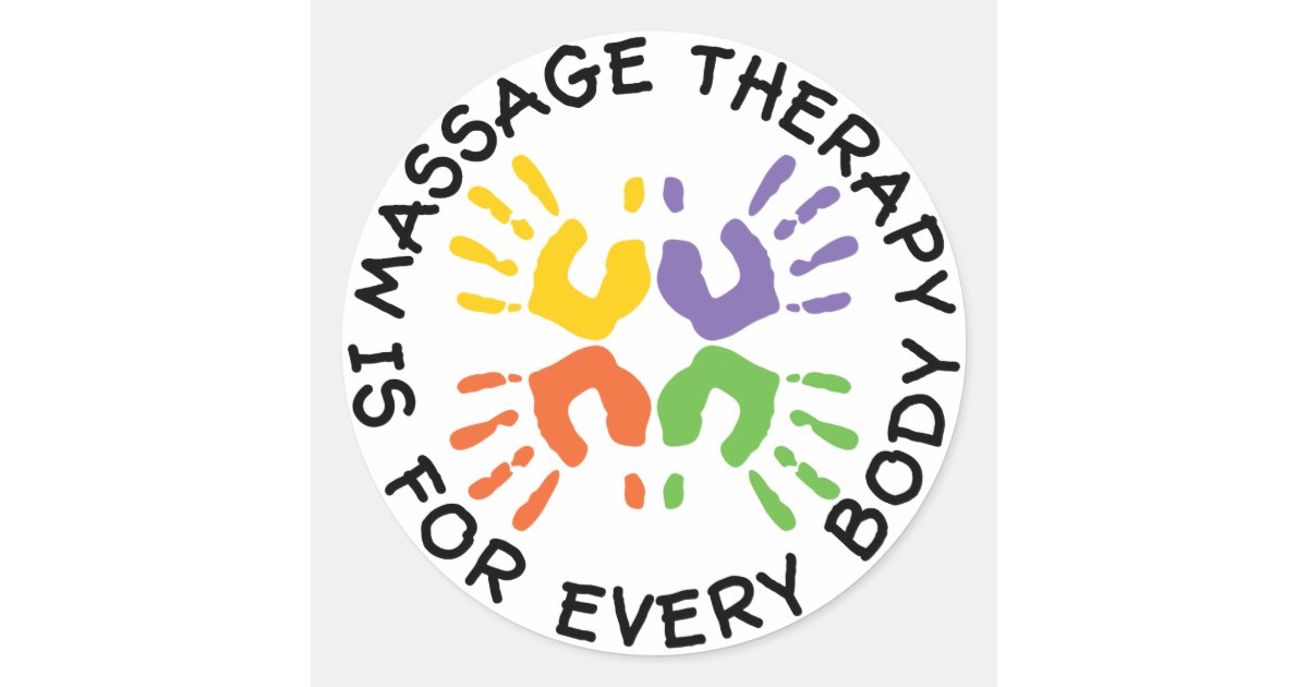 Massage Therapy Is For Every Body Stickers Zazzle
