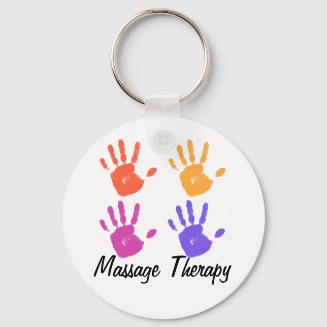 Massage Therapy keychain (Front)