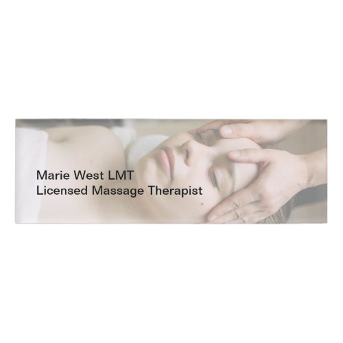 Massage Therapy LMT Name Tags