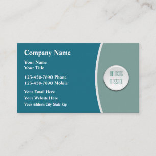 Massage Therapy Modern Business Card Design