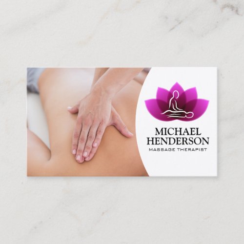 Massage Therapy | Professional Business Card