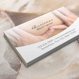 Massage Therapy Salon SPA Appointment Card