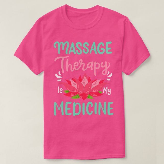 Massage Therapy T-Shirt (Design Front)
