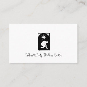 Massage Therapy Wellness Center Business Card