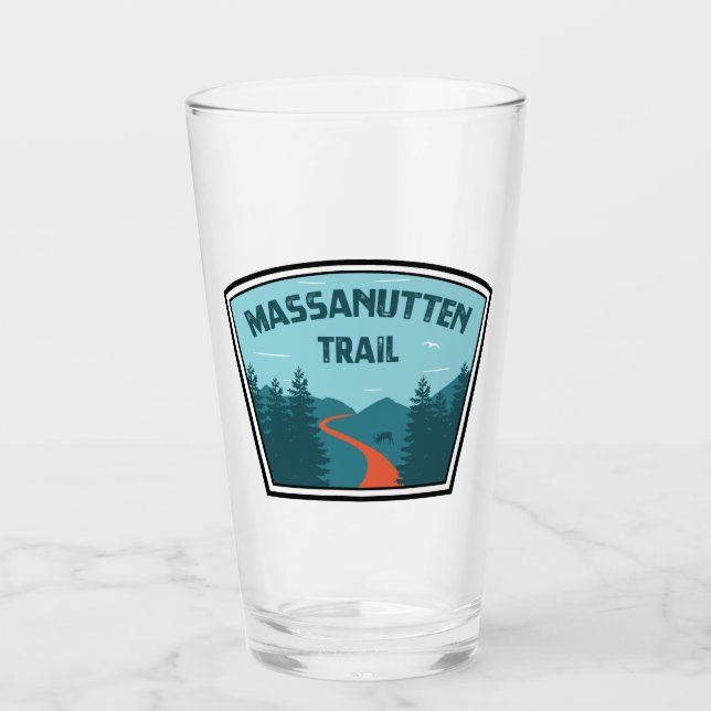 Massanutten Trail Virginia Glass (Front)