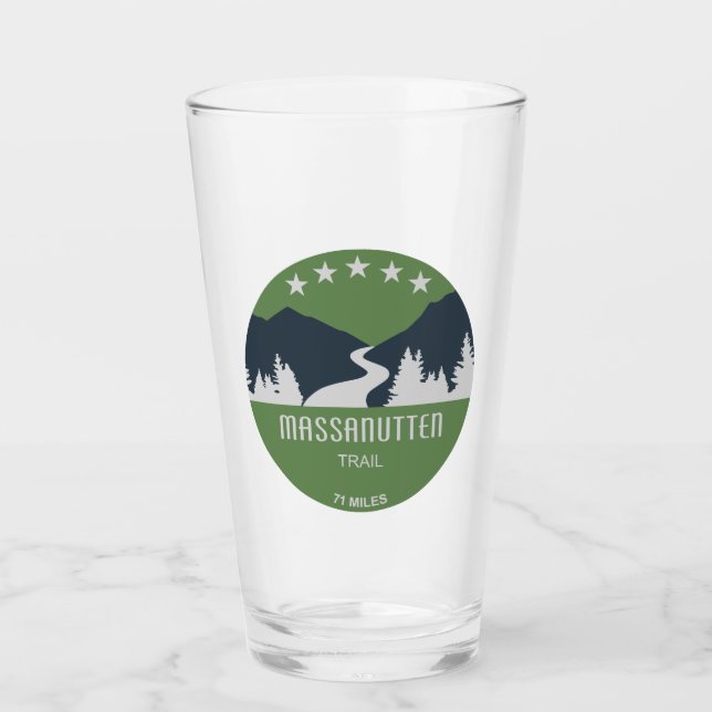 Massanutten Trail Virginia Glass (Front)