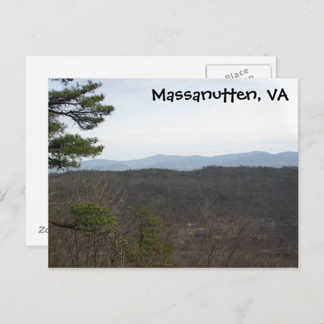 Massanutten VA, Postcard (Front/Back)