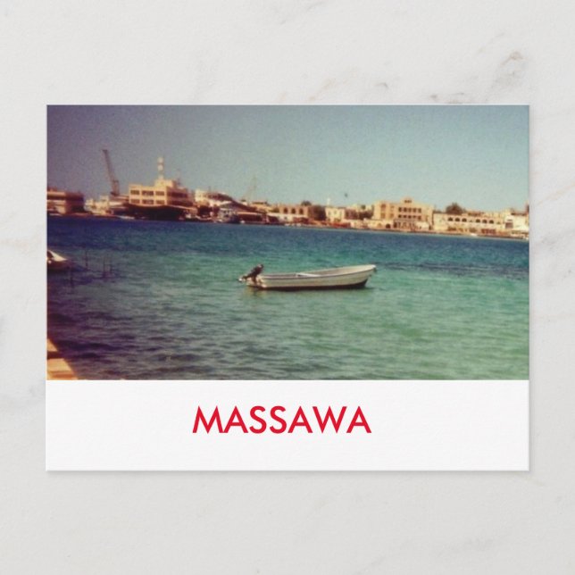 MASSAWA POSTCARD (Front)