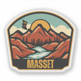 Masset, British Columbia Sticker