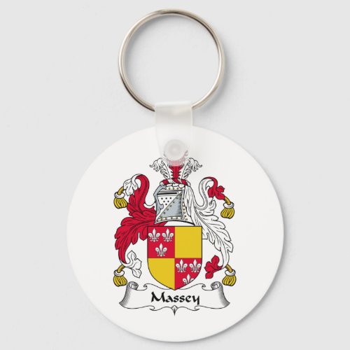 Massey Family Crest Keychain