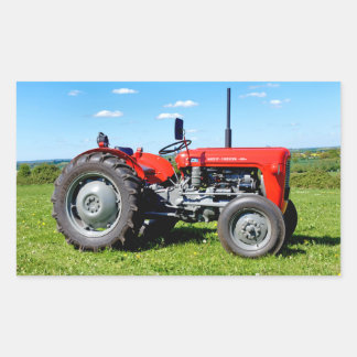 Massey Ferguson 35 tractor Rectangular Sticker