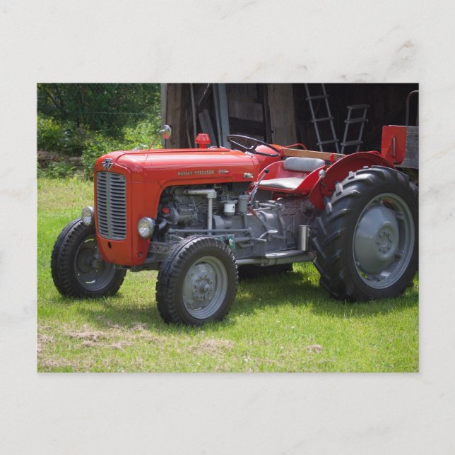 Massey Ferguson 35X Postcard (Front)