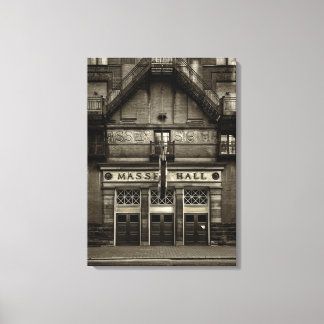Massey Hall No 1 Toned Version Canvas Print