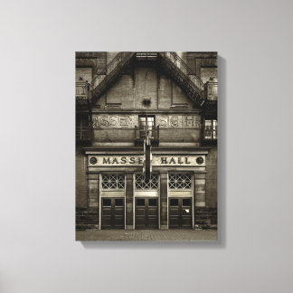 Massey Hall No 1 Toned Version Canvas Print