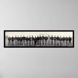 Massillon Tigers Football Photo 1905 Poster