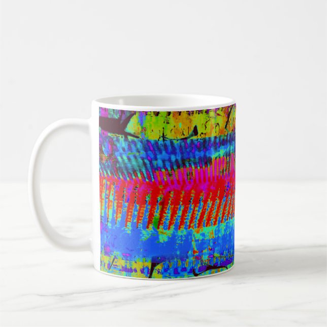 "Massive Capital V2" abstract coffee mug (Left)