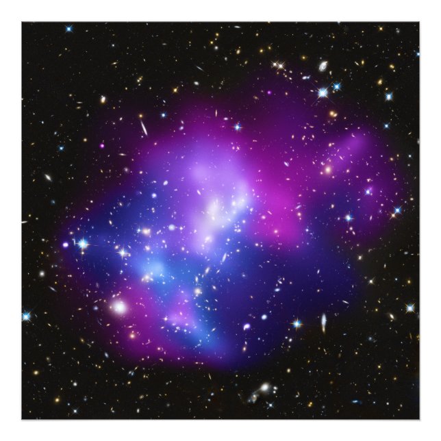 Massive Galaxy Cluster MACS J0717 Photo Print (Front)