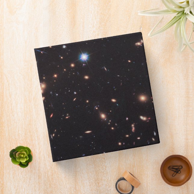 Massive Galaxy Cluster Macs J2129-0741 3 Ring Binder (In Situ)