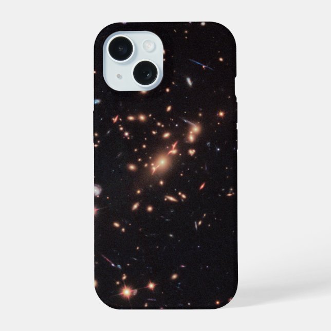 Massive Galaxy Cluster Macs J2129-0741 iPhone 15 Case (Back)