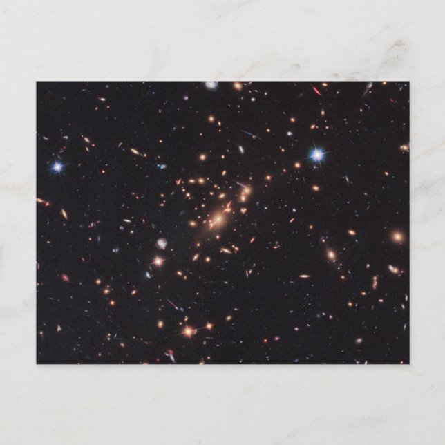 Massive Galaxy Cluster Macs J2129-0741 Postcard (Front)