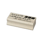 [ Thumbnail: "Massive Improvement!" + Custom Educator Name Rubb Rubber Stamp ]