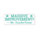 [ Thumbnail: "Massive Improvement!" Instructor Rubber Stamp ]
