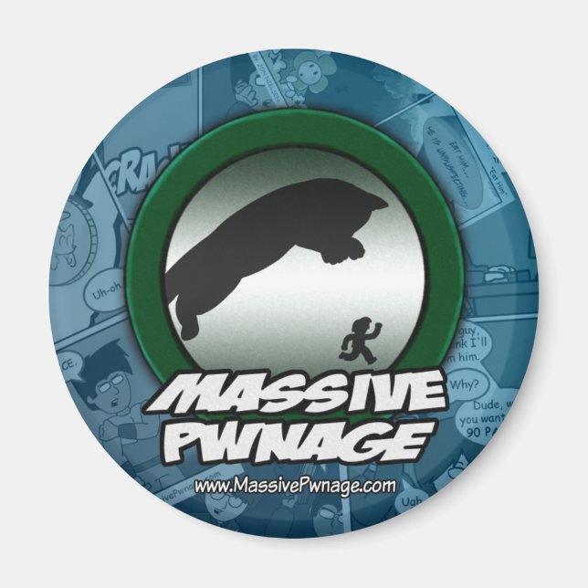 Massive Pwnage Magnet (Front)