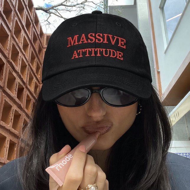 MassiveAttitude Sarcastic Embroidered Baseball Cap (Creator Uploaded)