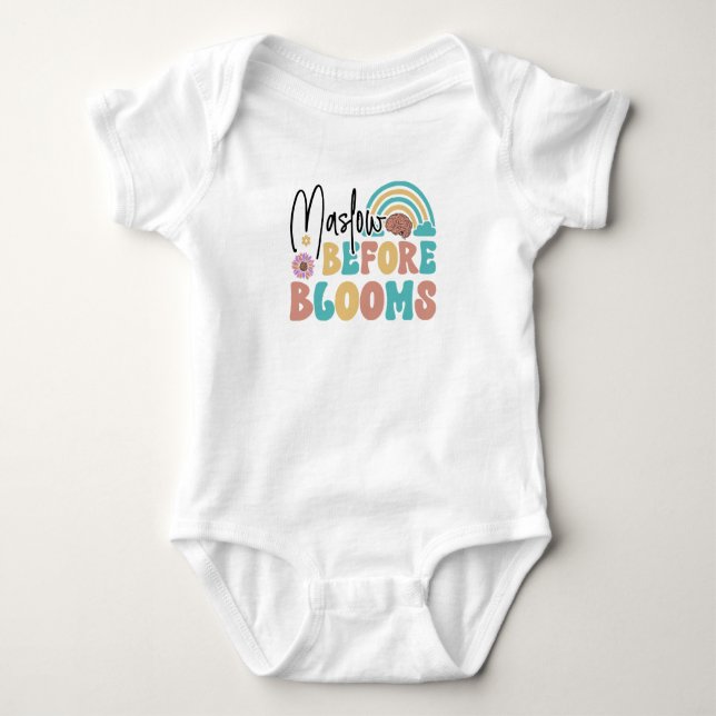 Masslow Before Bloom Baby Bodysuit (Front)