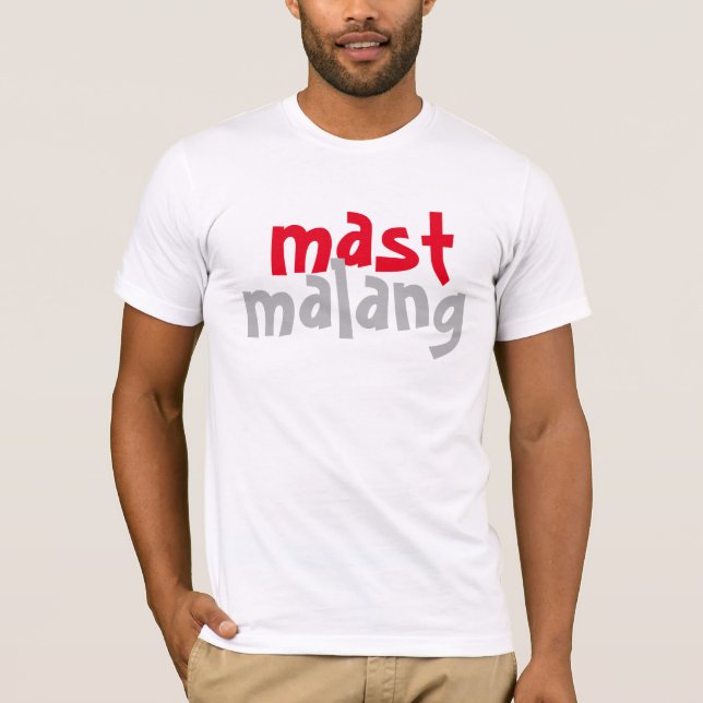 mast malang desi free spirit fun indian design T-Shirt (Front)