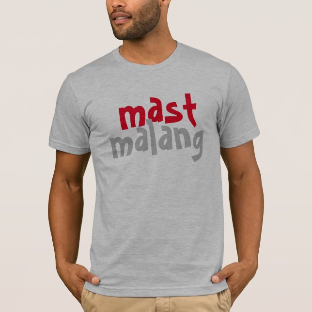 mast malang desi free spirit fun indian design T-Shirt (Front)