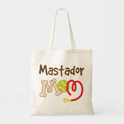 Mastador Dog Breed Mom Gift Tote Bag