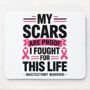 Mastectomy Funny Breast Cancer 1  Mouse Pad