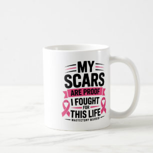 Mastectomy Funny Breast Cancer Survivor Coffee Mug