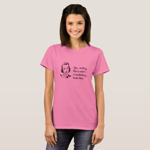 Mastectomy funny statement TShirt Zazzle