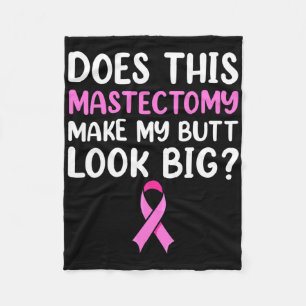 Mastectomy Survivor Recovery Apparel  Fleece Blanket