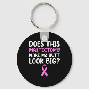 Mastectomy Survivor Recovery Apparel Keychain