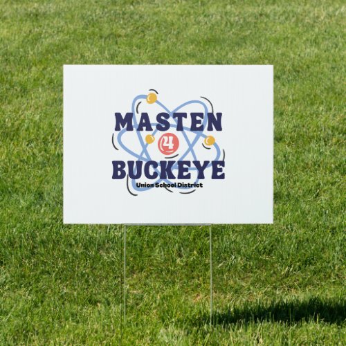 Masten 4 Buckeye USD Yard Sign _ Logo