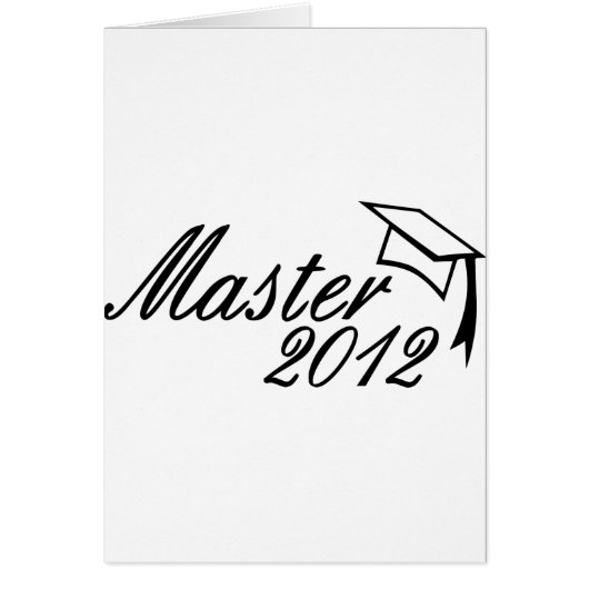 Master 2012 cards (Front)
