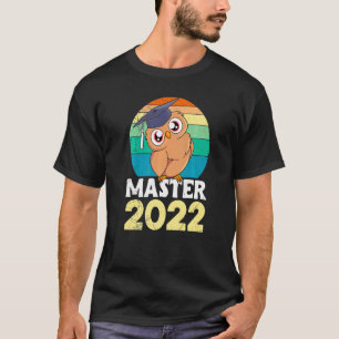 Master 2022 Graduation Ceremony Master Hat T-Shirt