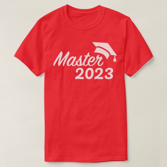 Master 2023 graduation for graduate T-Shirt (Design Front)