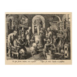 Master Alchemist Lab Tools Wood Wall Decor