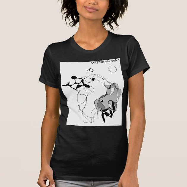 Women's T-Shirts [Out of Print] Mikhail Bulgakov / The Master and Margarita Relaxed Fit Tee (Heather Grey) (Womens) The Master and Margarita Mikhail Bulgakov T-shirt, Men's and