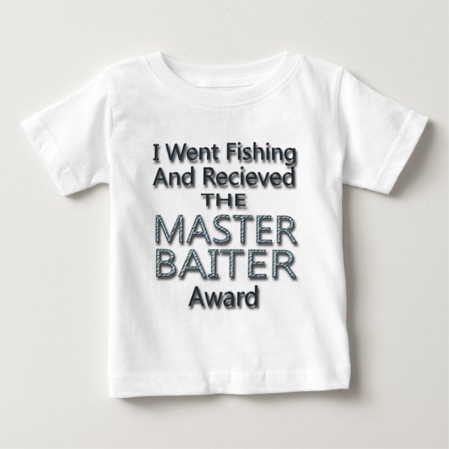 Master Baiter Award Baby T-Shirt (Front)