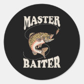 Master Baiter Square Sticker