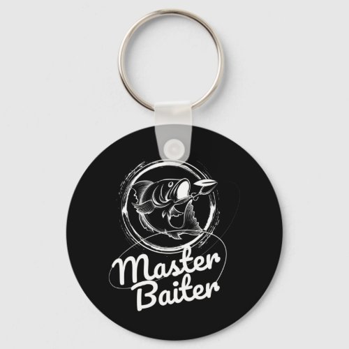 Master Baiter Fishing Shirt Funny Fish TshirtMAST Keychain