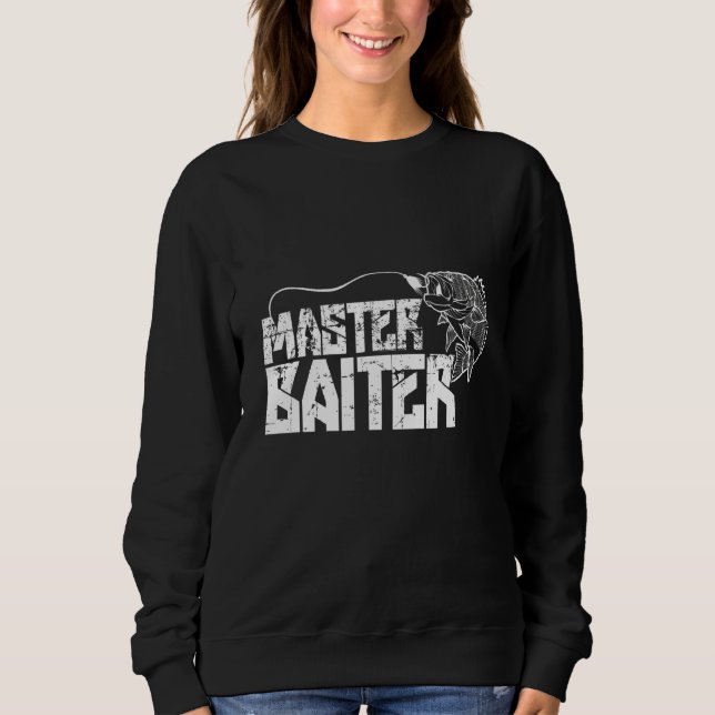 Master Baiter Fishing Sweatshirt (Front)