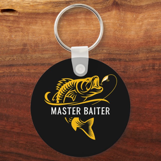 Master Baiter - Funny Fishing T-ShirtLightweight, Keychain