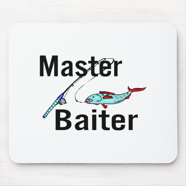 Master Baiter Mouse Pad (Front)