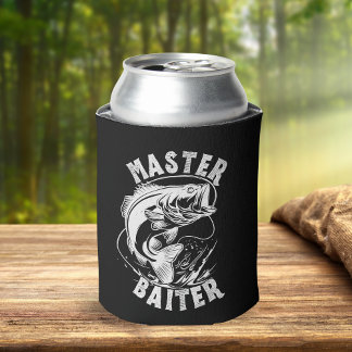 Master Baiter – Perfect Gift for Fishing Lovers Can Cooler
